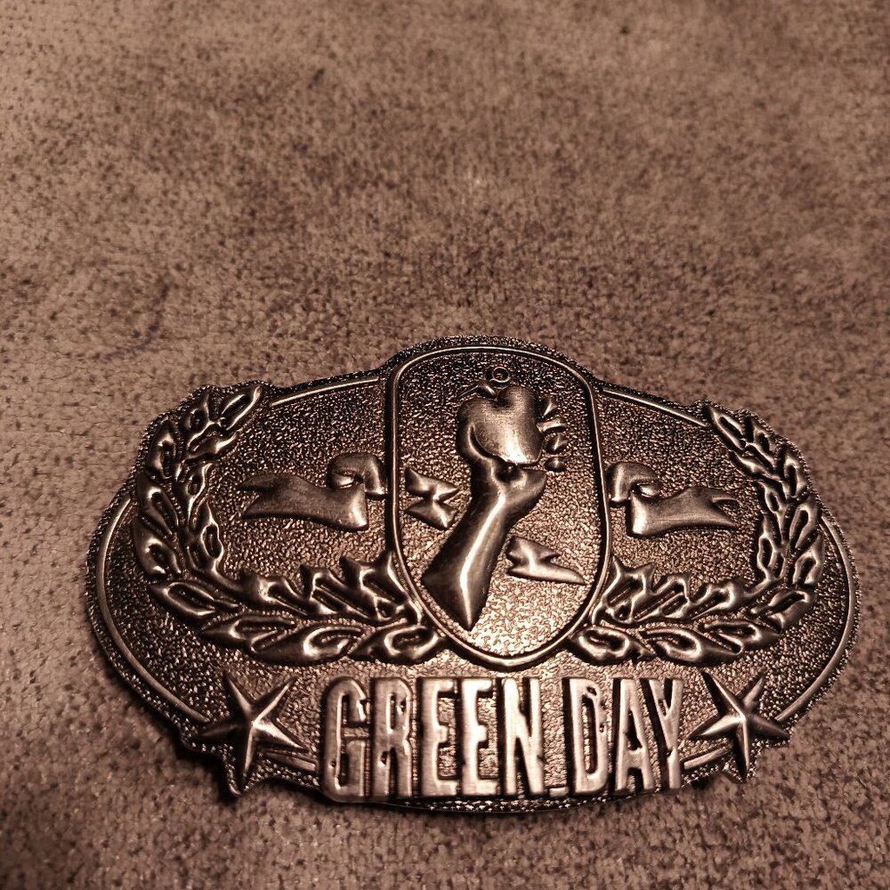 GREEN DAY 2004 BELT BUCKLE